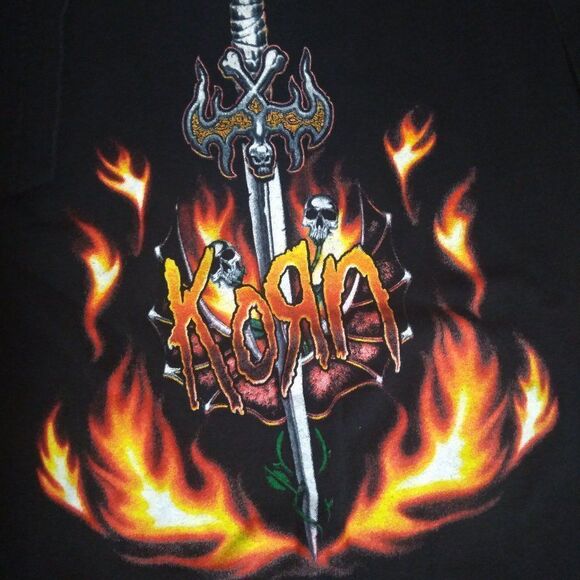 Vintage Korn Take A Look In The Mirror 2004 Tour T-Shirt - Picture 1 of 8